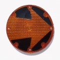 6000TSLA,  Lens Only, 7" Turn Signal Lens-Amber