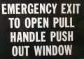 SB166,  Emergency Exit To Open Pull