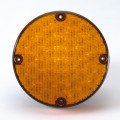 USB7561TY,  Sound Off - 756 Series - 7" Turn Signal - Amber - LED