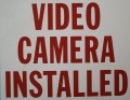 UB319,  VIDEO CAMERA INSTALLED