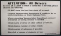 SB89,  Black Attention-All Drivers
