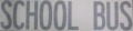 UB60,  SCHOOL BUS Decal 37 1/2" X 8"