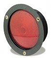 50222,  4" Red Recessed Stop-N-Tail - 2 Wire - Black Grommet